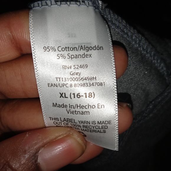 Charcoal Gray High rise Time and True knit leggings - Picture 4 of 5